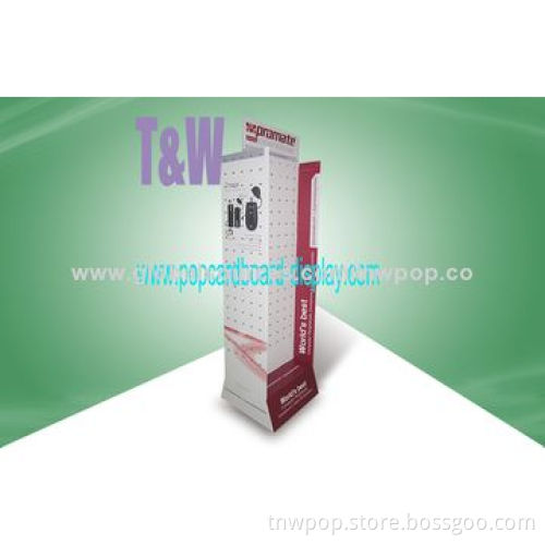 Fashionable corrugated display stand, earphone/customized sizes/designs available/supermarket shelve